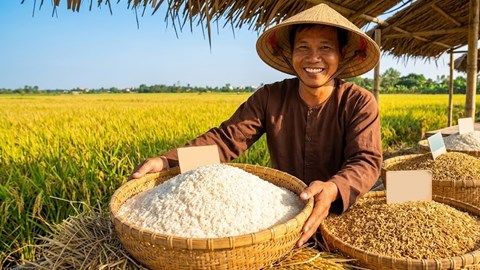Giá lúa gạo hôm nay 10.5: Lúa tăng nhẹ, gạo xuất khẩu giữ mức cao