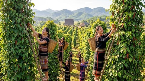Giá hồ tiêu hôm nay 12.5: Quốc tế neo cao, trong nước giữ giá