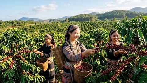 Giá cà phê hôm nay 20.5: Lao dốc, mất tới 1.700 đồng/kg