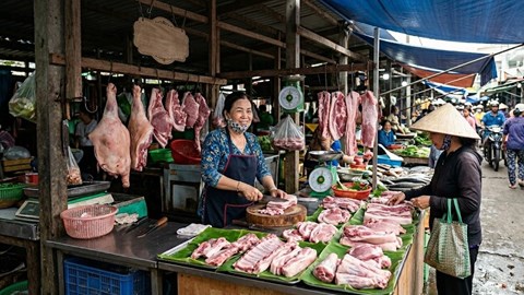 Giá heo hơi hôm nay 23.5: Nhiều nơi chạm mốc 70.000 đồng/kg
