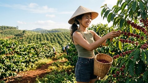 Giá cà phê 1.6 đi ngang sau biến độngm mạnh cuối tháng 5