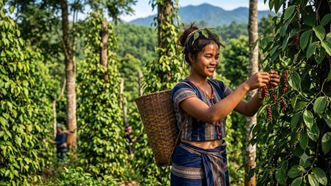 Giá hồ tiêu hôm nay 23.6: Nhiều vùng tăng 500 - 1.000 đồng/kg