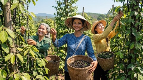 Giá hồ tiêu hôm nay 24.6: Nhiều nơi tăng tiếp, cao nhất 139.000 đồng/kg