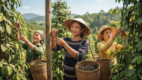 Giá hồ tiêu hôm nay 26.6: Đi ngang, cao nhất 139.000 đồng/kg