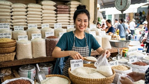 Giá lúa gạo hôm nay 1.7.2026: Nội địa đi ngang, gạo xuất khẩu giữ giá