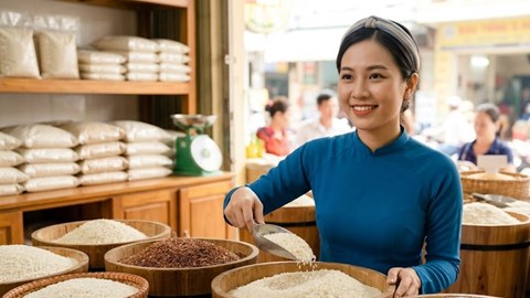 Giá lúa gạo hôm nay 7.7.2026: Tiếp tục đi ngang, gạo thơm giữ lợi thế