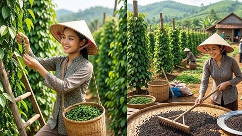 Giá hồ tiêu hôm nay 10.7.2026: Chững lại sau phiên tăng mạnh