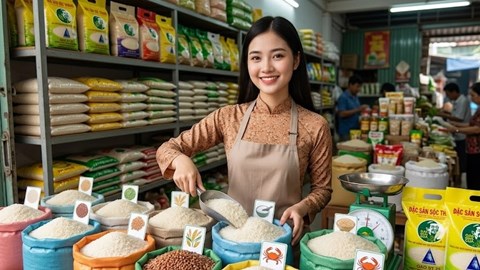 Giá lúa gạo hôm nay 18.7 : Lúa đi ngang, gạo nhích giá