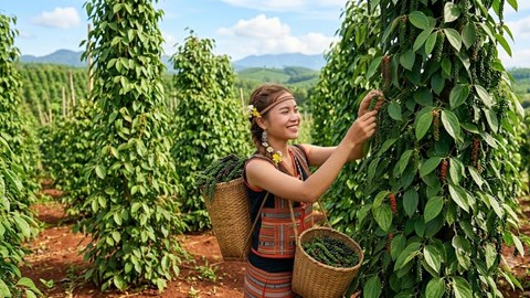 Giá hồ tiêu hôm nay 20.7.2026: Thị trường tiếp tục giữ ổn định