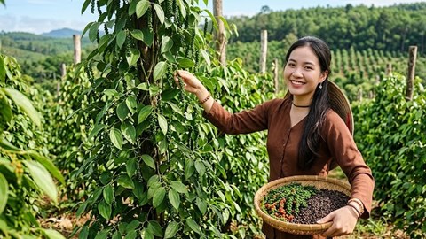 Giá hồ tiêu hôm nay 22.7: Đi ngang, cao nhất 140.500 đồng/kg