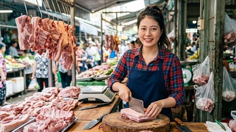 Giá heo hơi hôm nay 30.7.2026: 12 địa phương giảm giá