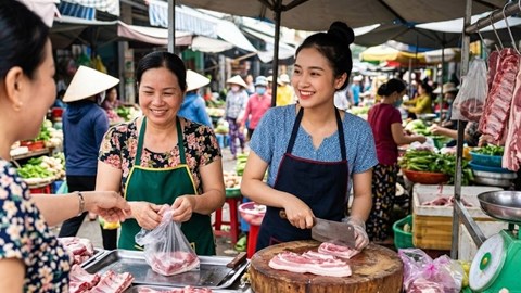 Giá heo hơi hôm nay 31.7.2026: Cả nước xuống sát mốc 60.000 đồng/kg