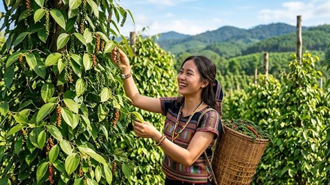 Giá hồ tiêu hôm nay 4.8.2026: Đồng loạt giảm 1.000 đồng/kg
