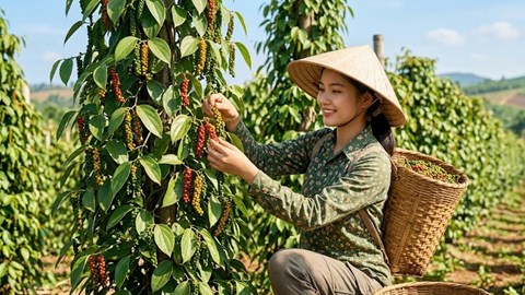 Giá hồ tiêu hôm nay 6.8.2026 giữ ổn định sau nhiều phiên giằng co