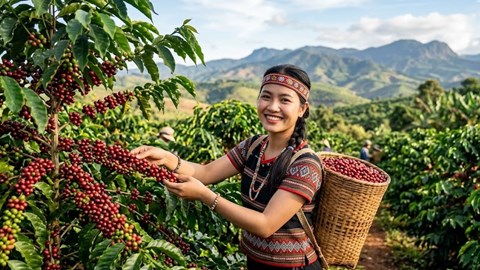 Giá cà phê hôm nay 10.8.2026 đi ngang, cao nhất 97.000 đồng/kg