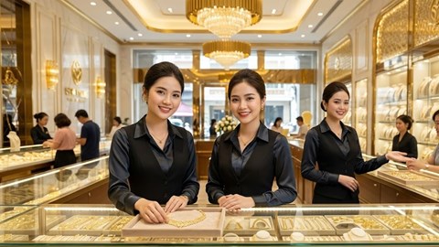 Giá vàng hôm nay 10.8: Thị trường lặng sóng sau phiên tăng mạnh