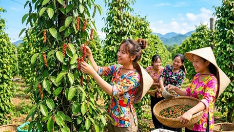 Giá hồ tiêu hôm nay 11.8.2026: Bật tăng 500 đồng/kg