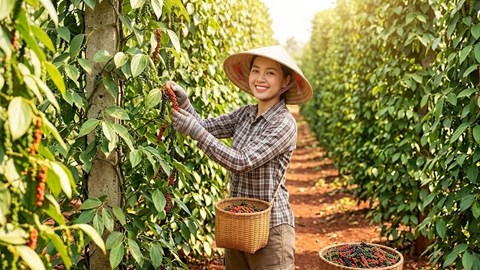 Giá tiêu hôm nay 14.8 đi ngang, thị trường chờ lực bật mới