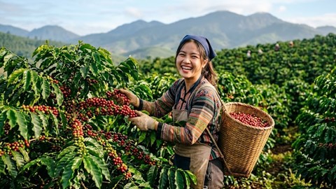Giá cà phê hôm nay 15.8.2026 giảm sâu 1.500 đồng/kg