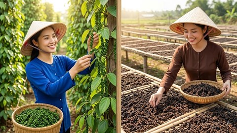 Giá hồ tiêu hôm nay 19.8.2026 đứng giá tại các vùng trọng điểm