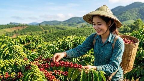 Giá cà phê hôm nay 1.9.2026 bật tăng trở lại tại các vùng trọng điểm