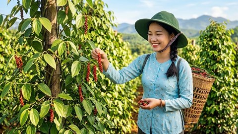 Giá hồ tiêu hôm nay 1.9.2026: Cao nhất 137.000 đồng/kg