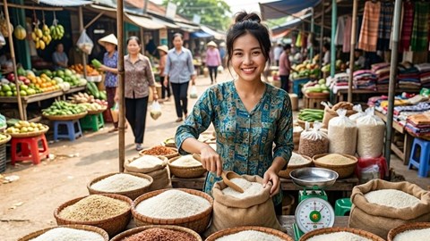 Giá lúa gạo hôm nay 1.9.2026: Thị trường đi ngang trong kỳ nghỉ lễ