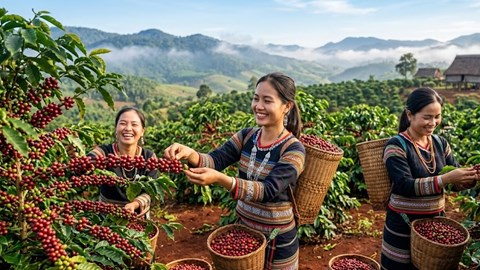 Giá cà phê hôm nay 3.9.2026: Trong nước đồng loạt giảm 700 đồng/kg