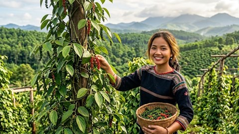 Giá hồ tiêu hôm nay 5.9.2026: Cao nhất 137.000 đồng/kg