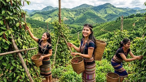 Giá tiêu hôm nay 6.9 chưa bật tăng, thị trường chờ lực mua mới