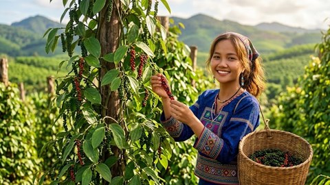 Giá hồ tiêu hôm nay 7.9 đi ngang, thị trường chưa có biến động mới