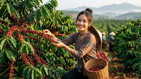 Giá cà phê hôm nay 9.9.2026 giảm trở lại, thị trường thế giới trái chiều