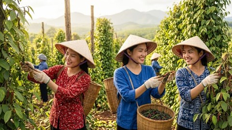 Giá hồ tiêu hôm nay 10.9 giữ vùng cao sau phiên tăng mạnh