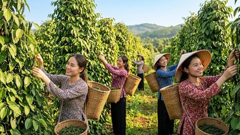 Giá hồ tiêu hôm nay 23.9: Giảm tới 1.000 đồng/kg tại nhiều vùng