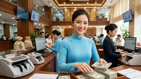 Tỉ giá USD hôm nay 25.9.2026: Giá ngân hàng giảm, DXY lên đỉnh hai tháng