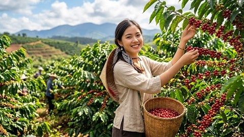 Giá cà phê hôm nay 10.10: Trong nước mất thêm 1.000 đồng/kg