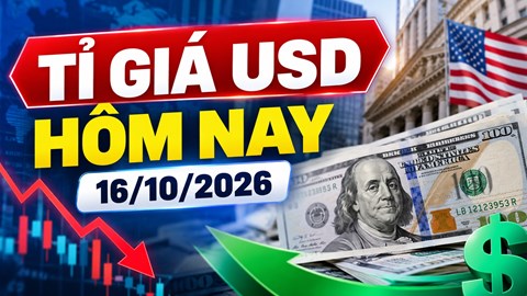 Tỉ giá USD hôm nay 16.10: Giá USD ngân hàng tiếp tục giảm