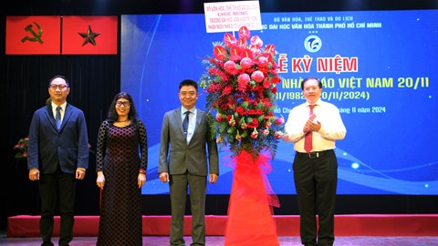 Trường ĐH Văn hóa TP.HCM kỷ niệm Ngày Nhà giáo Việt Nam 20.11