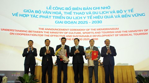 Khai mạc Diễn đàn Du lịch cấp cao và công bố Biên bản ghi nhớ hợp tác phát triển Du lịch Y tế