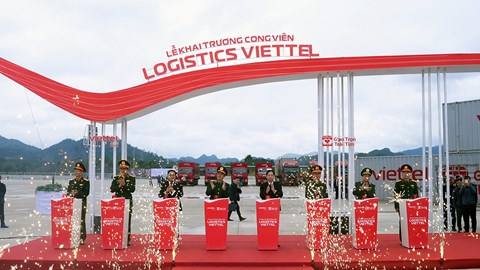 Tập đoàn Viettel khai trương công viên logistics đầu tiên ở Việt Nam