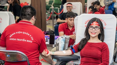 Amway Việt Nam lan tỏa tinh thần sẽ chia cùng chương trình hiến máu Chủ nhật Đỏ 2026