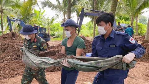 Đồng Tháp: Đẩy nhanh tiến độ tìm kiếm, quy tập hài cốt liệt sĩ 