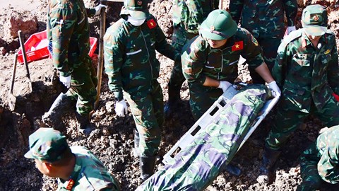 Quy tập được 852 hài cốt liệt sĩ tại Công viên Lê Thị Riêng