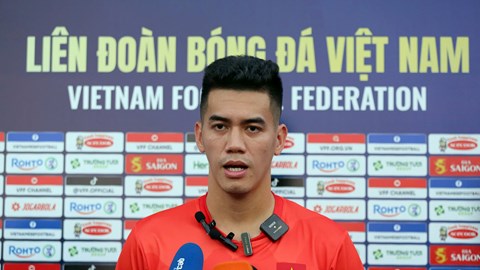 Tiền đạo Tiến Linh: Toàn đội sẽ phải làm tốt thay phần của Xuân Son