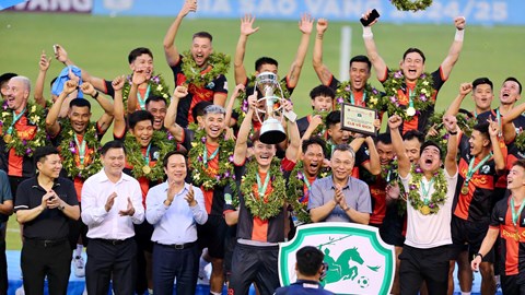 CLB Phù Đổng Ninh Bình vô địch giải Hạng nhất Quốc gia, giành suất thăng hạng V.League