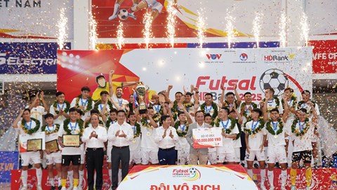 Thái Sơn Nam TP.HCM lần thứ 14 vô địch quốc gia