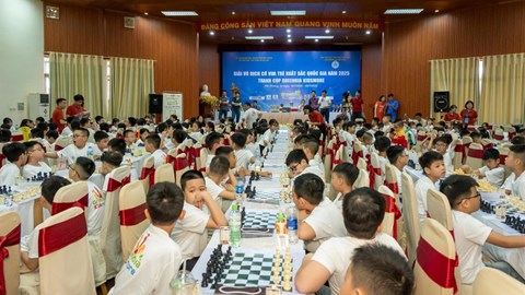 Hơn 400 kỳ thủ dự giải cờ vua trẻ quốc gia