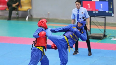 Giải Vovinam VĐQG 2025 diễn ra tại Vĩnh Long