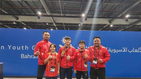 Việt Nam giành HCV đầu tiên tại Đại hội Thể thao trẻ châu Á 2025