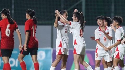 Xác định bảng đấu U20 nữ Việt Nam tại VCK U20 châu Á 2026